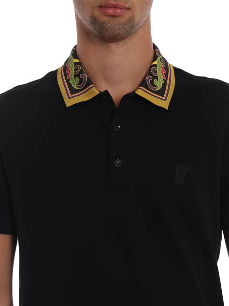 versace collection polo fitting